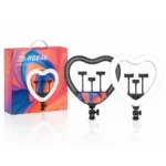 ZB-RGB48 19 inch Multi Colour Heart Shaped Soft Ring Light With Tripod