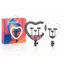 ZB-RGB48 19 inch Multi Colour Heart Shaped Soft Ring Light With Tripod