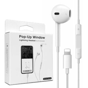 Pop Up Window Lightning Handsfree iPhone 7