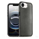 10B Transparent Starpoint Case iPhone 16e Black