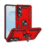 16C Ring Armor Case Samsung S25 Edge Red