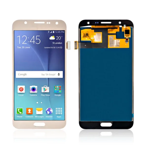 Replacement LCD Screen For Samsung Galaxy J7 (J700) Gold - No Frame