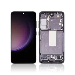 Pull Out A Grade Replacement LCD Screen For Samsung Galaxy S23 (S911B) With Frame & Touchpad - Black