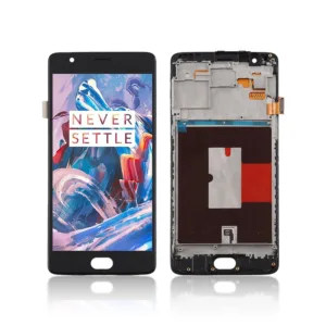 Replacement LCD Screen Display Touch and Digitizer Assembly For OnePlus 3T (A3003) - With Frame - Black