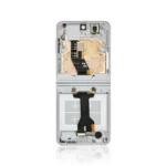 Genuine LCD Screen For Samsung Galaxy Z FLIP 6 5G (F741B) With Frame and Touchpad Inner – White (GH82-35013F) - 2