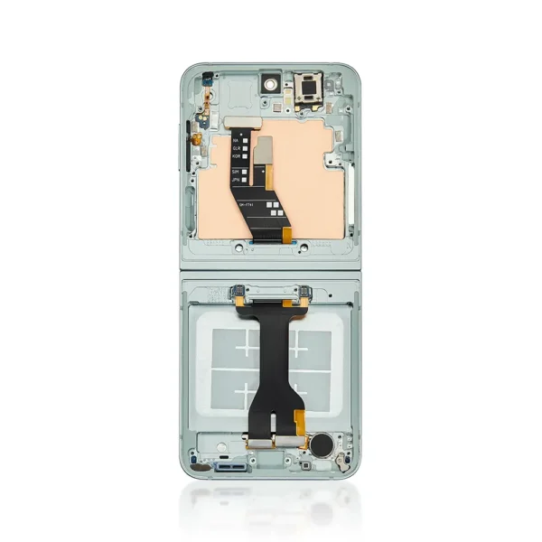 Genuine LCD Screen For Samsung Galaxy Z FLIP 6 5G (F741B) With Frame and Touchpad Inner - Mint (GH82-35013D) - 2