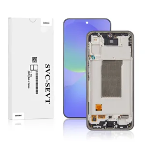 Genuine LCD Screen For Samsung Galaxy A36 (A366) With Frame and Touchpad - Black (GH82-36841A)