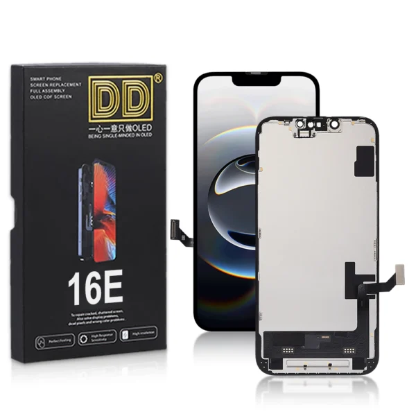 Soft OLED iPhone 16e Display and Touch Screen Digitizer Assembly - Image 1