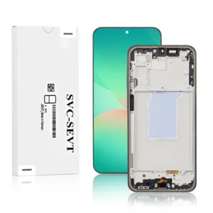 Genuine LCD Screen For Samsung Galaxy A26 5G (A266) With Frame and Touchpad - Black (GH82-37049A)