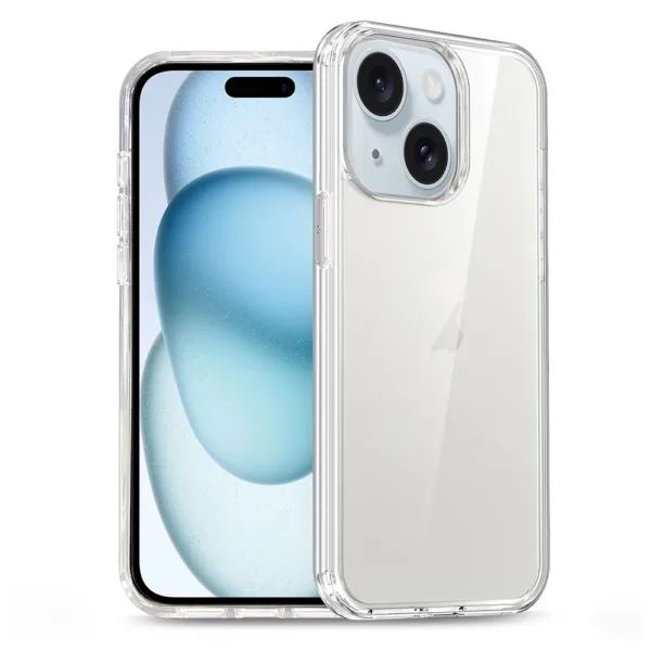 6D Transparent Starpoint Case iPhone 15 Transparent iShine Trade T/A Boltify Limited