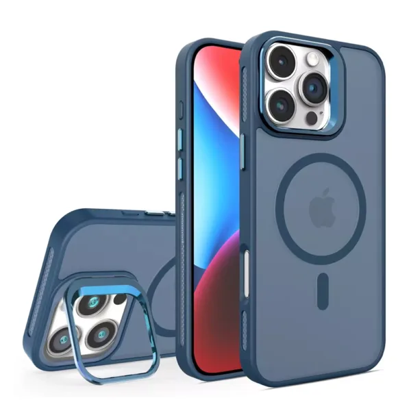 7C Camera Holder Magsafe Case iPhone 16 Pro Max Blue iShine Trade T/A Boltify Limited