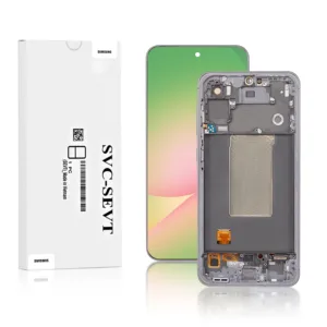 8A Genuine LCD Screen For Samsung Galaxy A56 (A566) With Frame and Touchpad