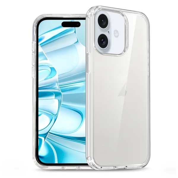 8D Transparent Starpoint Case iPhone 16 Transparent 1 iShine Trade T/A Boltify Limited