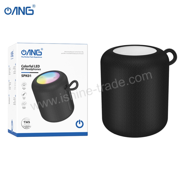 11A ANG SPK01 Colorful Bluetooth Speaker iShine Trade T/A Boltify Limited
