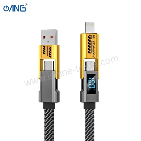 12C ANG 4IN1 Cable 100W With Digital Led Display