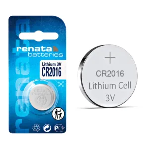 Renata CR2016 Lithium Cell Battery 3V