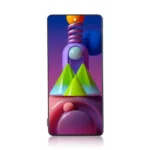 14B SAMSUNG GALAXY M51 LCD BLACK WITH FRAME