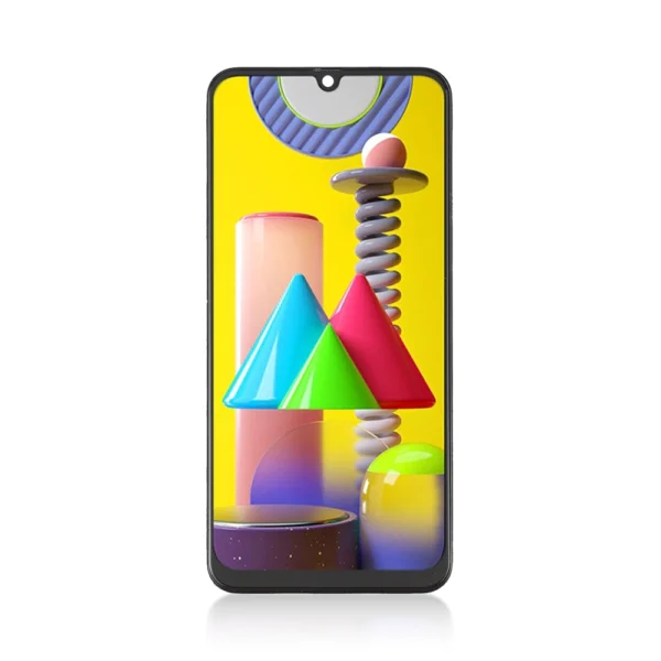 16B SAMSUNG GALAXY M31 LCD BLACK WITH FRAME