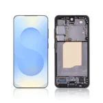 17A SAMSUNG GALAXY S25 OLED CSP LCD BLACK WITH FRAME