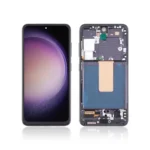 19A SAMSUNG S23 LCD INCELL BLACK WITH FRAME