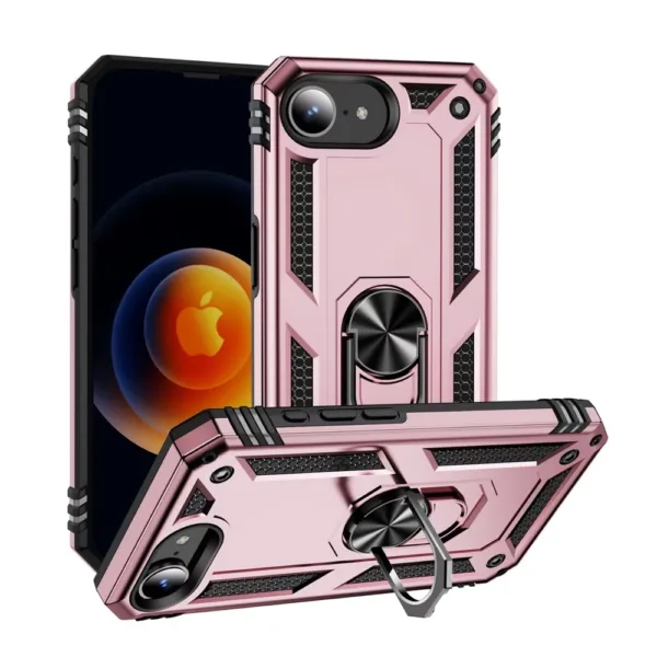 1D Ring Armor Case iPhone 16e Rose Gold iShine Trade T/A Boltify Limited