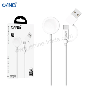 ANG 120 - 2 in 1 USB C / USB Wireless Watch Charger 1M