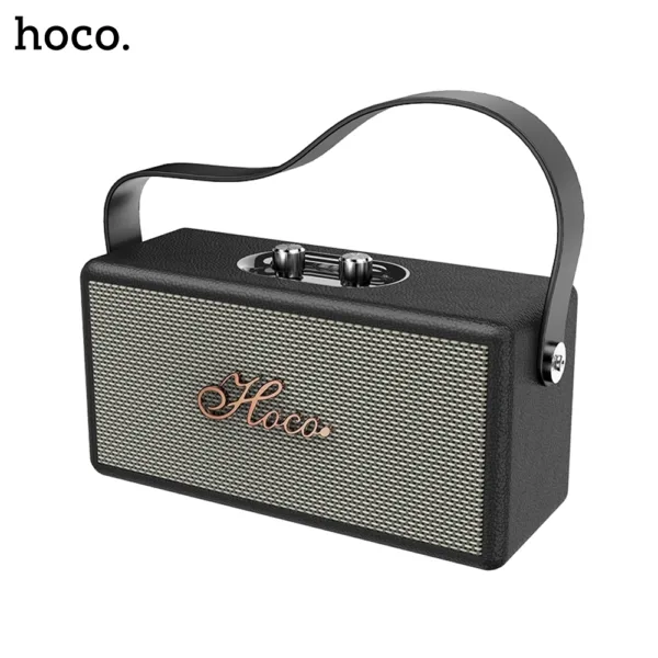 20B HOCO DS61 Rhyme Retro Leather Bluetooth Speaker iShine Trade T/A Boltify Limited