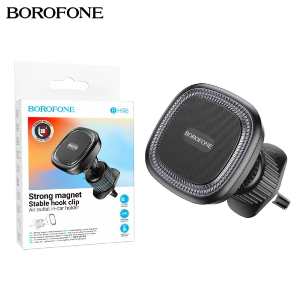 22A BOROFONE BH96 Magnetic Air Vent Car Phone Holder iShine Trade T/A Boltify Limited