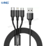 ANG 3 in 1 Data Cable with Micro / Lightning / Type C - Image 2