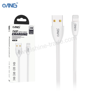ANG E108 - Lightning  Soft Data Cable 2 Meter White