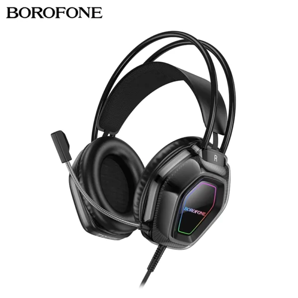 32B BOROFONE BO110 Fight Wired Gaming Headphone With Mic iShine Trade T/A Boltify Limited