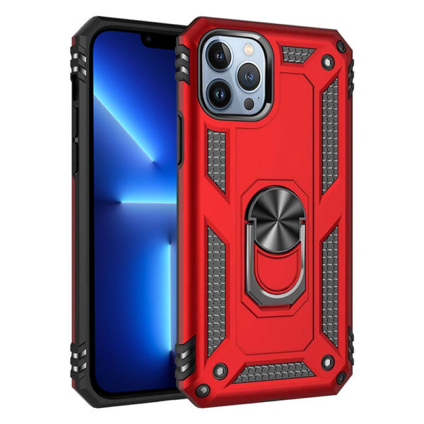 33B Slim Shockproof Ring Armor Case For iPhone 13 Pro Max iShine Trade T/A Boltify Limited