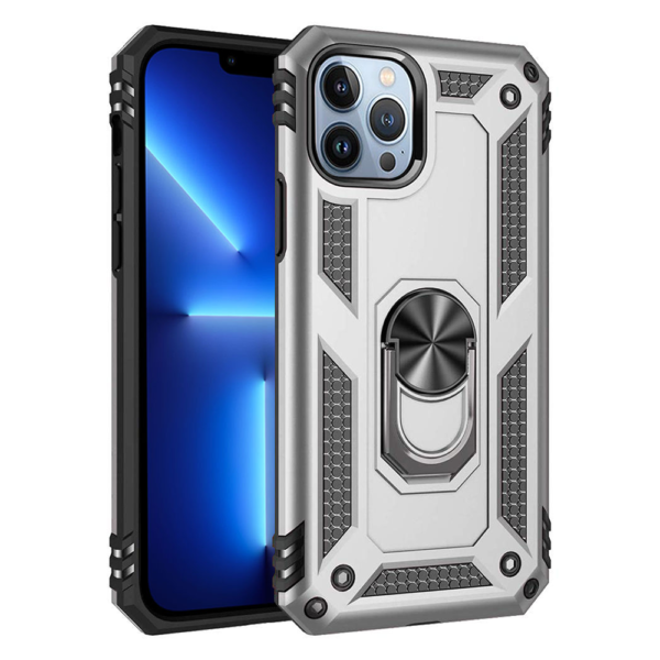 33C Slim Shockproof Ring Armor Case For iPhone 13 Pro Max iShine Trade T/A Boltify Limited