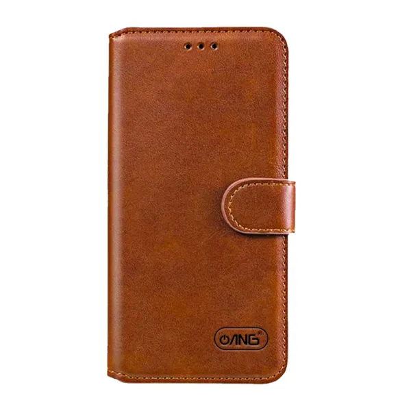 3D Premium Book Case iPhone 16e Brown iShine Trade T/A Boltify Limited