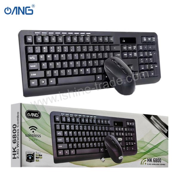 ANG HK6800 - Wireless Keyboard And Mouse Combo