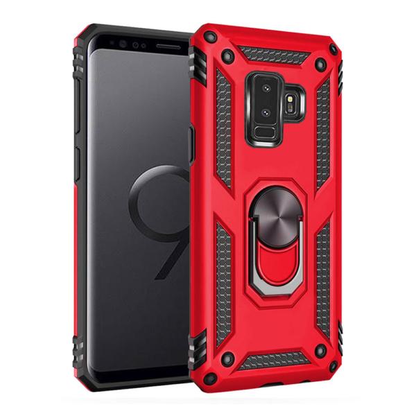 40E Slim Shockproof Ring Armor Stand Phone Case for Samsung Galaxy S9 Plus Boltify Limited T/A iShine Trade
