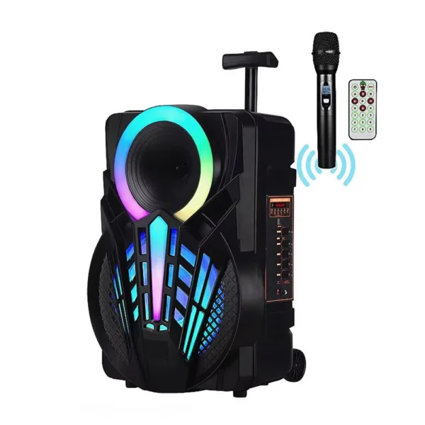 41B NDR P12 12 inch Bluetooth Party Speaker With Mic iShine Trade T/A Boltify Limited