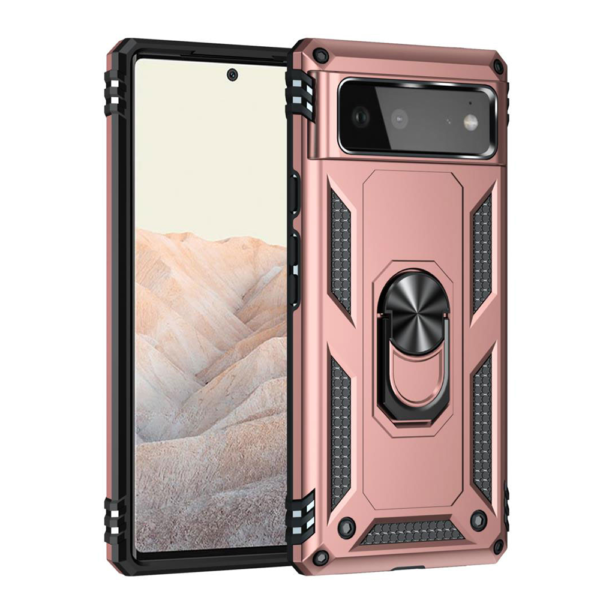 42B Slim Shockproof Ring Armor Stand Phone Cover Case for Google Pixel 7 iShine Trade T/A Boltify Limited