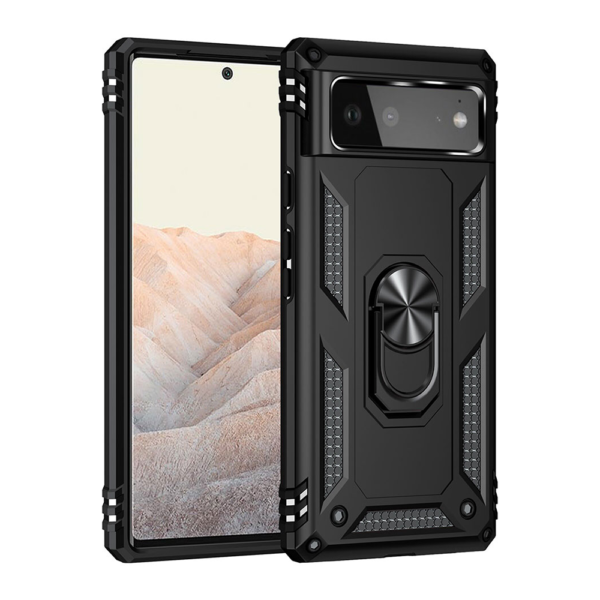 42D Slim Shockproof Ring Armor Stand Phone Cover Case for Google Pixel 7 iShine Trade T/A Boltify Limited