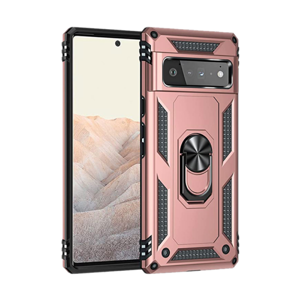43B Slim Shockproof Ring Armor Stand Phone Cover Case for Google Pixel 6 Pro iShine Trade T/A Boltify Limited