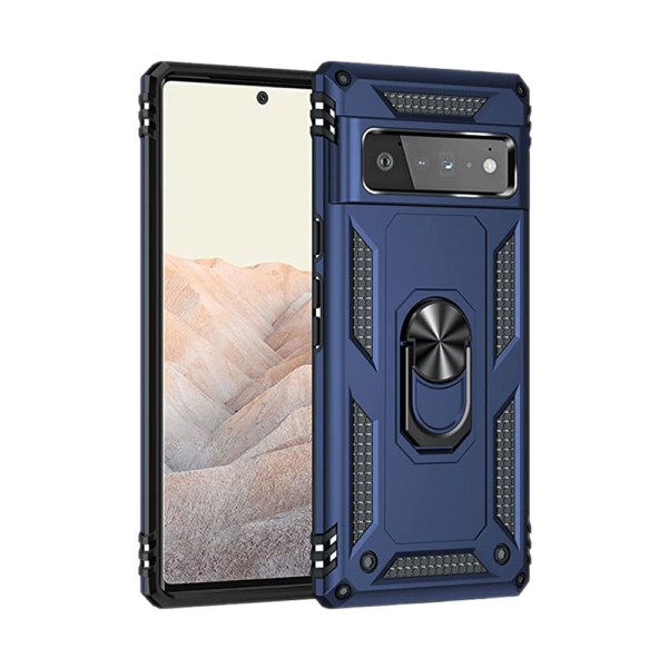 43C Slim Shockproof Ring Armor Stand Phone Cover Case for Google Pixel 6 Pro iShine Trade T/A Boltify Limited
