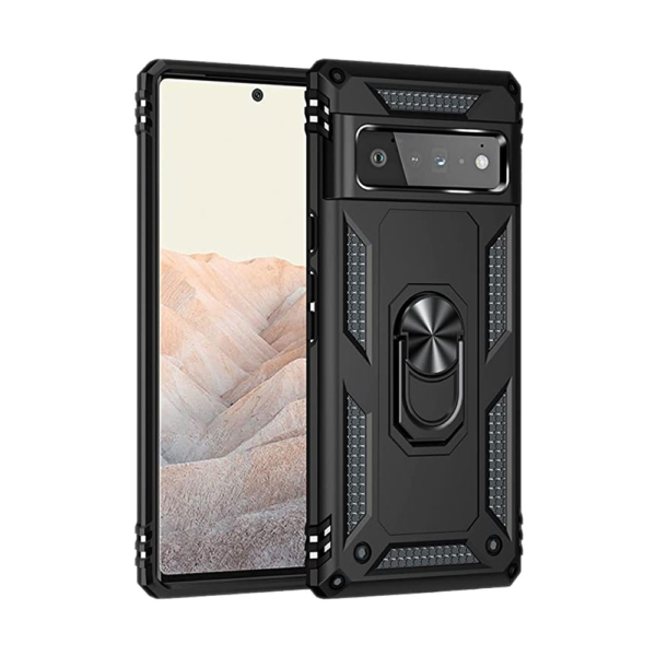 43E Slim Shockproof Ring Armor Stand Phone Cover Case for Google Pixel 6 Pro iShine Trade T/A Boltify Limited