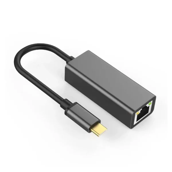 5B Adapter Type-C To Ethernet Black
