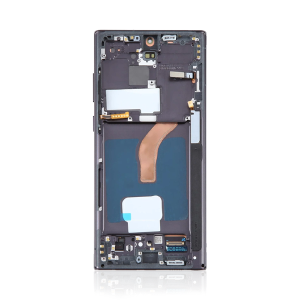 5C Genuine LCD Screen For Samsung Galaxy S22 Ultra 5G S908 With Frame amp Touchpad Black Pull Out iShine Trade T/A Boltify Limited
