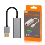 6A Adapter USB To Ethernet Black