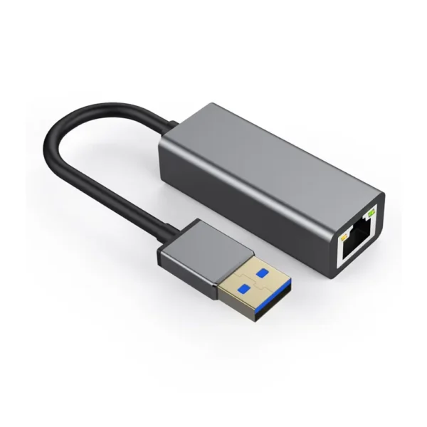 6B Adapter USB To Ethernet Black