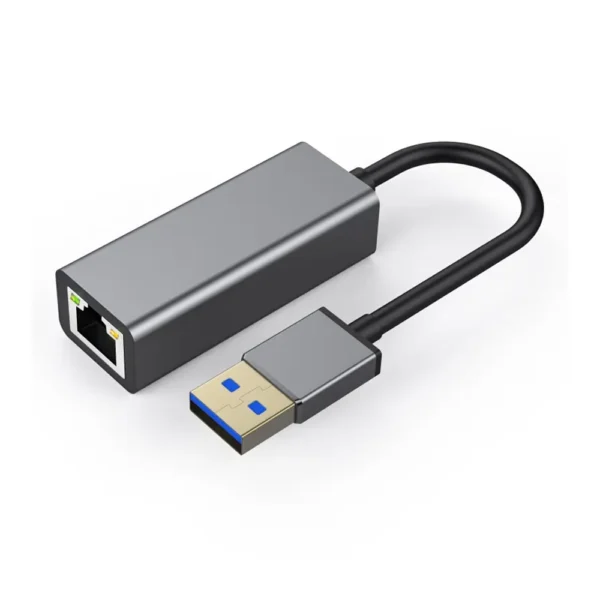 6C Adapter USB To Ethernet Black