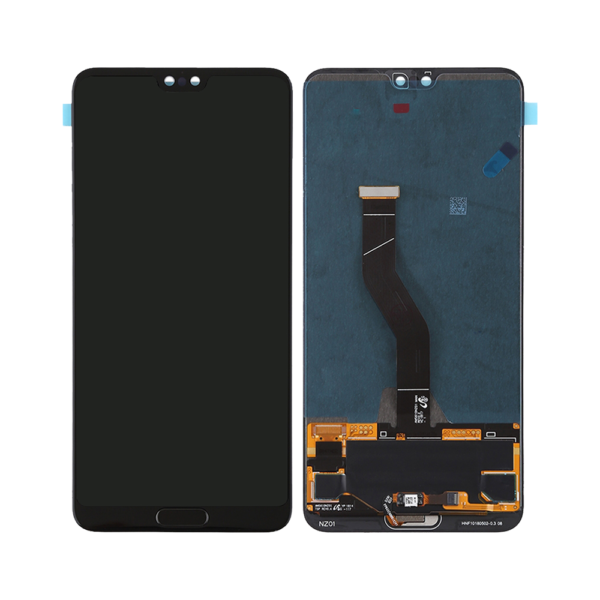 Replacement OLED LCD Screen Display Touch and Digitizer Assembly for Huawei P20 Pro Black - With Frame