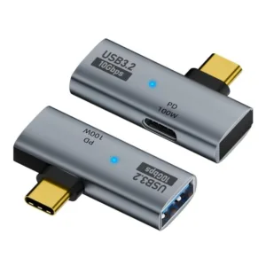 8A Adapter 2IN1 Type-C OTG Black