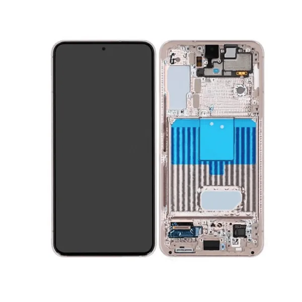 Samsung Galaxy S22 5G S901B With Frame and Touchpad Gold GH82 27521D iShine Trade T/A Boltify Limited